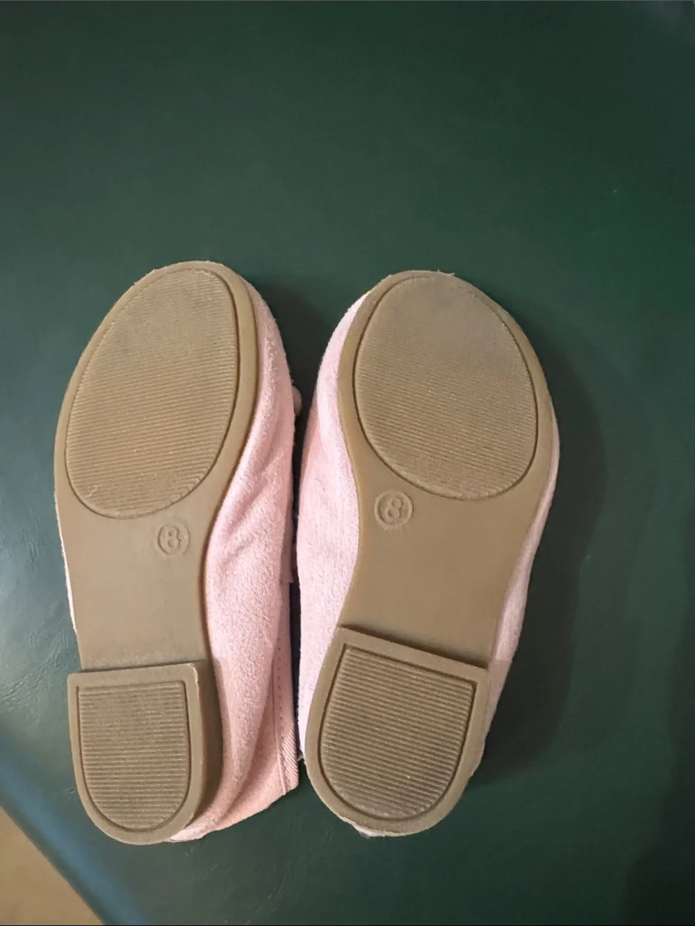 GAP Girls Light Pink Mary Jane Flats with Bow (8T)